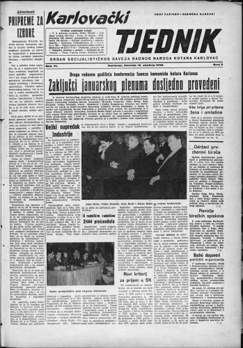 Karlovački tjednik: 1958 • 3