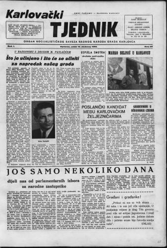 Karlovački tjednik: 1953 • 20