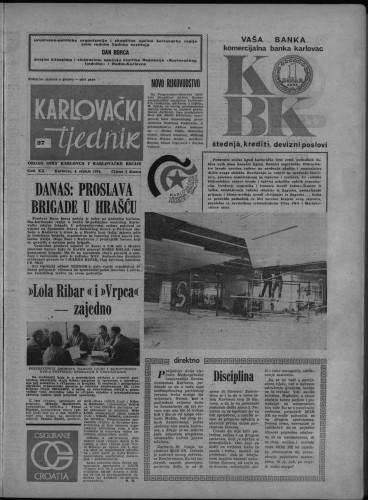 Karlovački tjednik: 1974 • 27