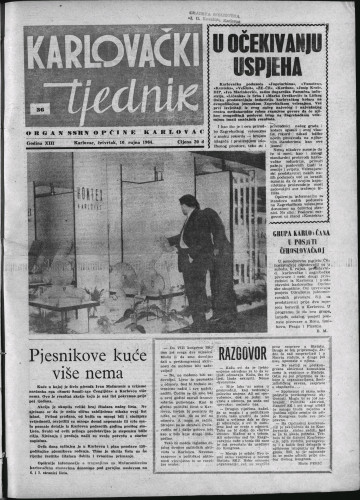 Karlovački tjednik: 1964 • 36