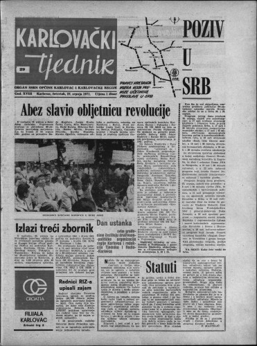 Karlovački tjednik: 1971 • 29
