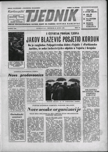 Karlovački tjednik: 1960 • 38