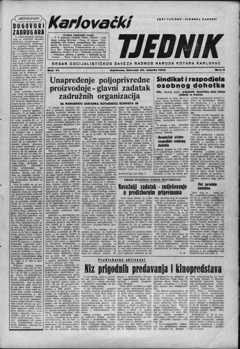 Karlovački tjednik: 1958 • 8