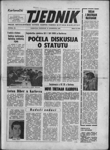 Karlovački tjednik: 1963 • 45