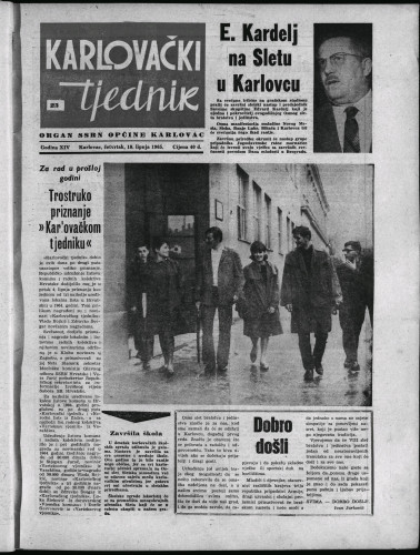 Karlovački tjednik: 1965 • 23
