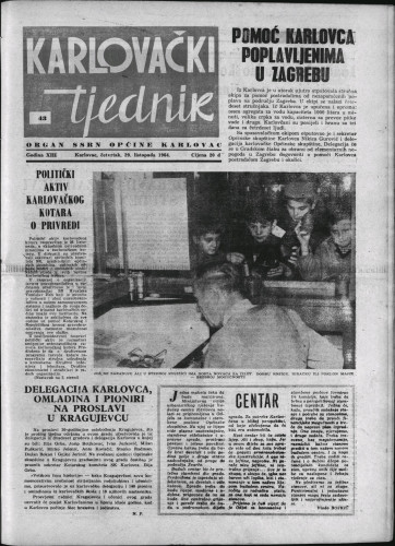 Karlovački tjednik: 1964 • 43