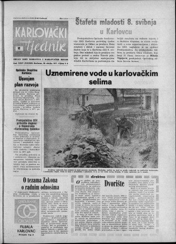 Karlovački tjednik: 1977 • 12