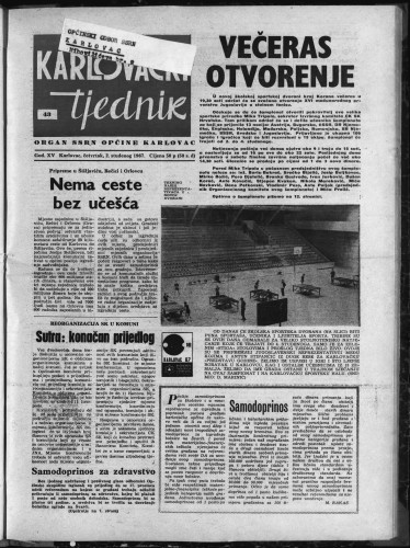 Karlovački tjednik: 1967 • 43
