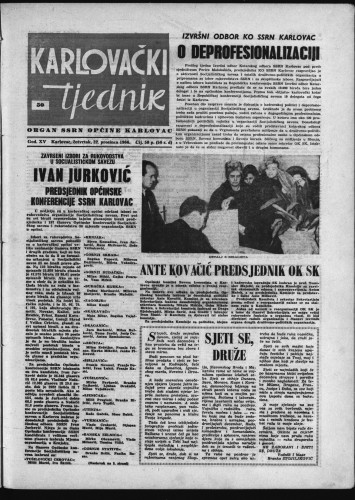 Karlovački tjednik: 1966 • 50