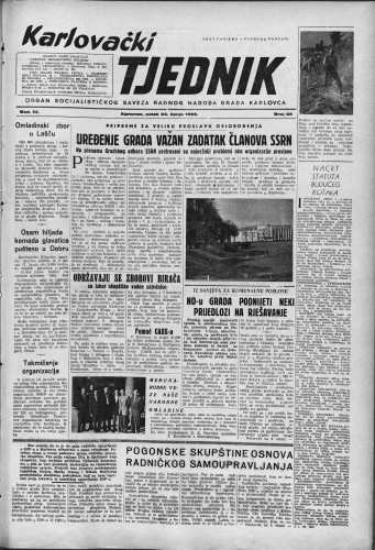 Karlovački tjednik: 1955 • 25