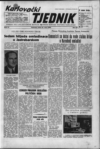 Karlovački tjednik: 1956 • 39
