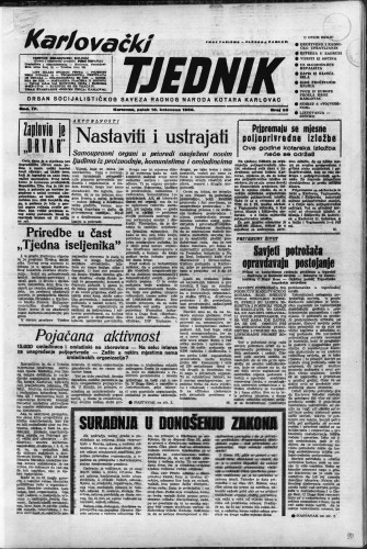 Karlovački tjednik: 1956 • 32
