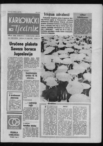 Karlovački tjednik: 1975 • 38