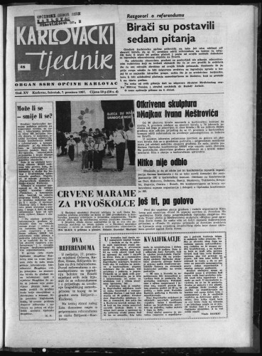 Karlovački tjednik: 1967 • 48