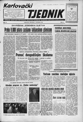 Karlovački tjednik: 1958 • 45