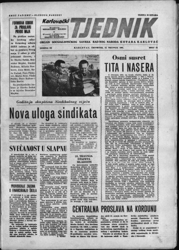 Karlovački tjednik: 1961 • 14