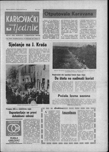 Karlovački tjednik: 1977 • 42