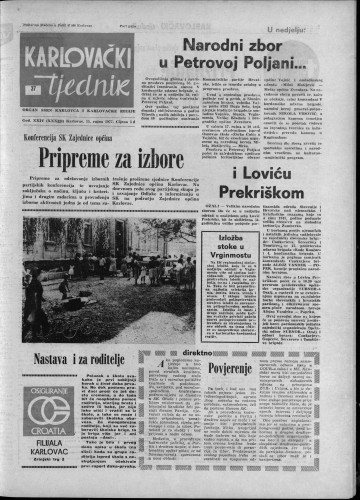 Karlovački tjednik: 1977 • 37