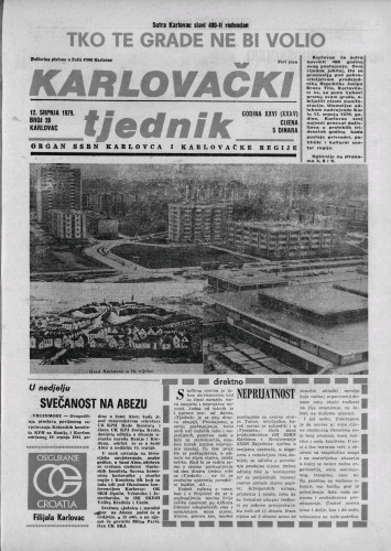 Karlovački tjednik: 1979 • 28