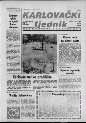 Karlovački tjednik: 1979 • 15