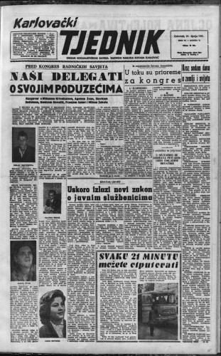 Karlovački tjednik: 1957 • 25