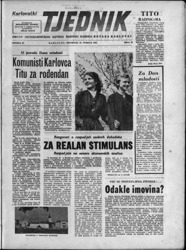 Karlovački tjednik: 1962 • 20