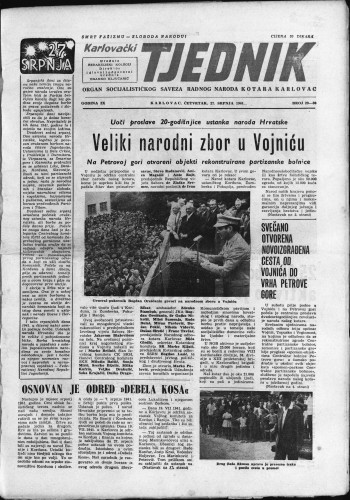 Karlovački tjednik: 1961 • 29