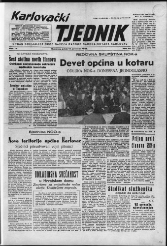 Karlovački tjednik: 1956 • 50