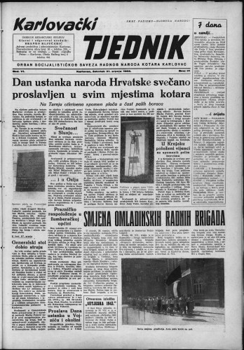 Karlovački tjednik: 1958 • 31