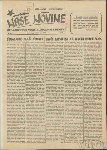 Naše novine: 1947. • 8