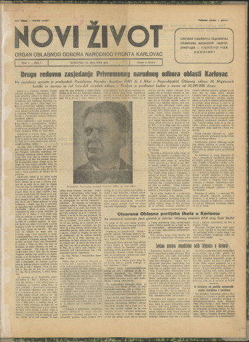 Novi život: 1949 • 4