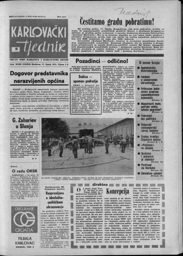 Karlovački tjednik: 1976 • 25