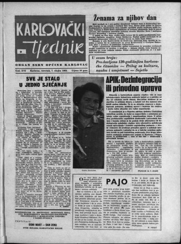 Karlovački tjednik: 1968 • 9