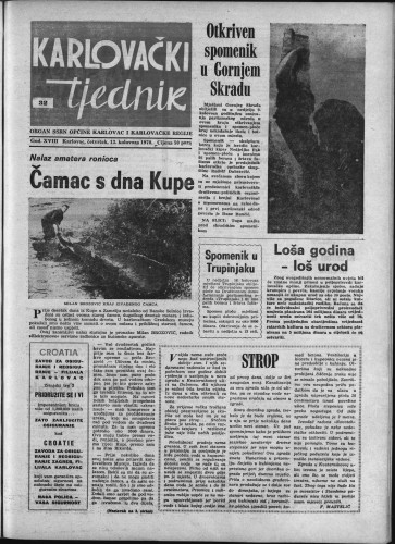 Karlovački tjednik: 1970 • 32