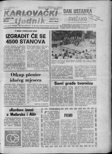 Karlovački tjednik: 1980 • 30