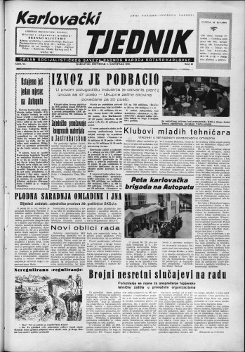 Karlovački tjednik: 1958 • 40