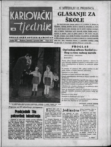 Karlovački tjednik: 1965 • 49