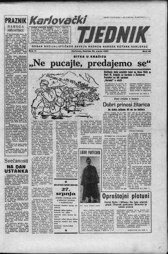 Karlovački tjednik: 1957 • 30