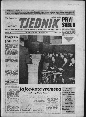 Karlovački tjednik: 1963 • 46
