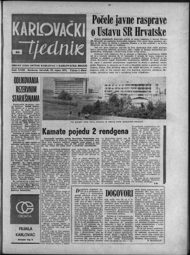 Karlovački tjednik: 1971 • 38