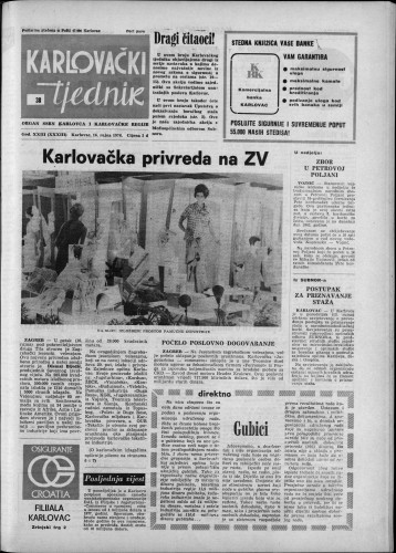 Karlovački tjednik: 1976 • 38