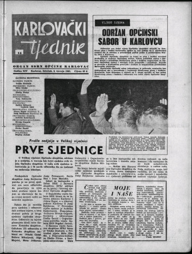 Karlovački tjednik: 1965 • 14