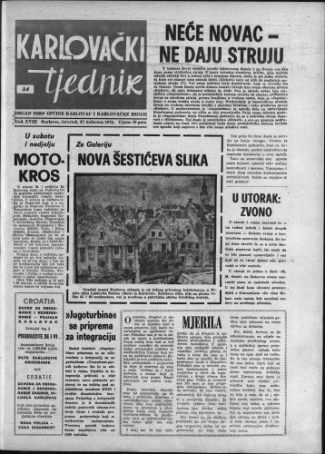 Karlovački tjednik: 1970 • 34