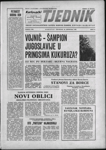 Karlovački tjednik: 1960 • 41
