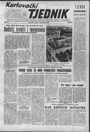 Karlovački tjednik: 1955 • 44