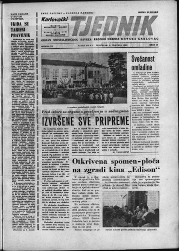 Karlovački tjednik: 1961 • 13