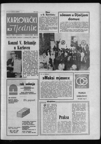 Karlovački tjednik: 1975 • 45