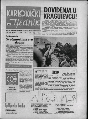 Karlovački tjednik: 1972 • 31