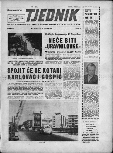 Karlovački tjednik: 1962 • 28