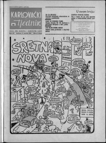 Karlovački tjednik: 1973 • 52